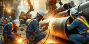 Industrial Work for Pipeline Insulation
