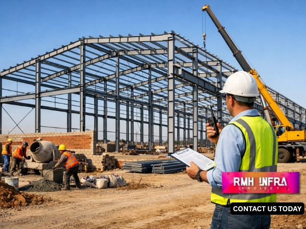 industrial building construction manufacturing plant design