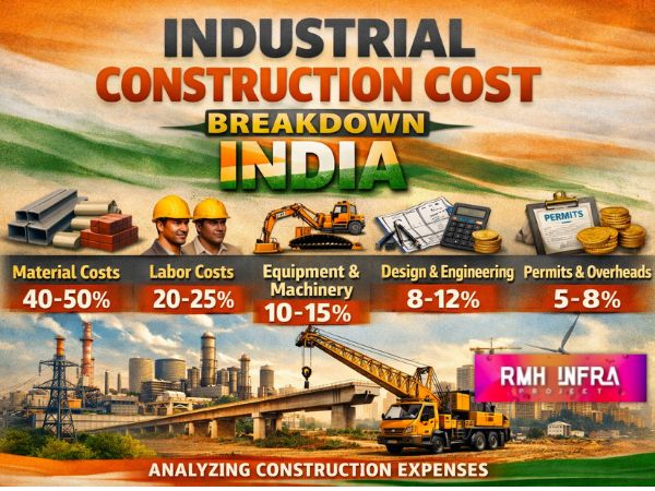 industrial construction cost india